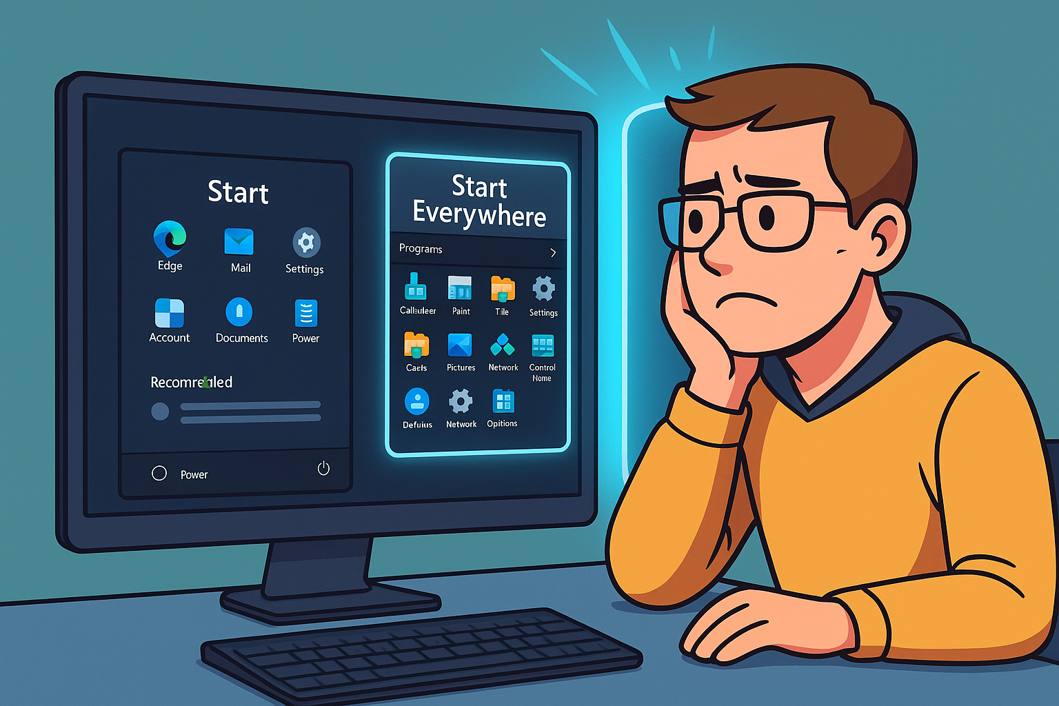 Benutzer ersetzt das unübersichtliche Windows 11 Startmenü durch die Alternative Start Everywhere